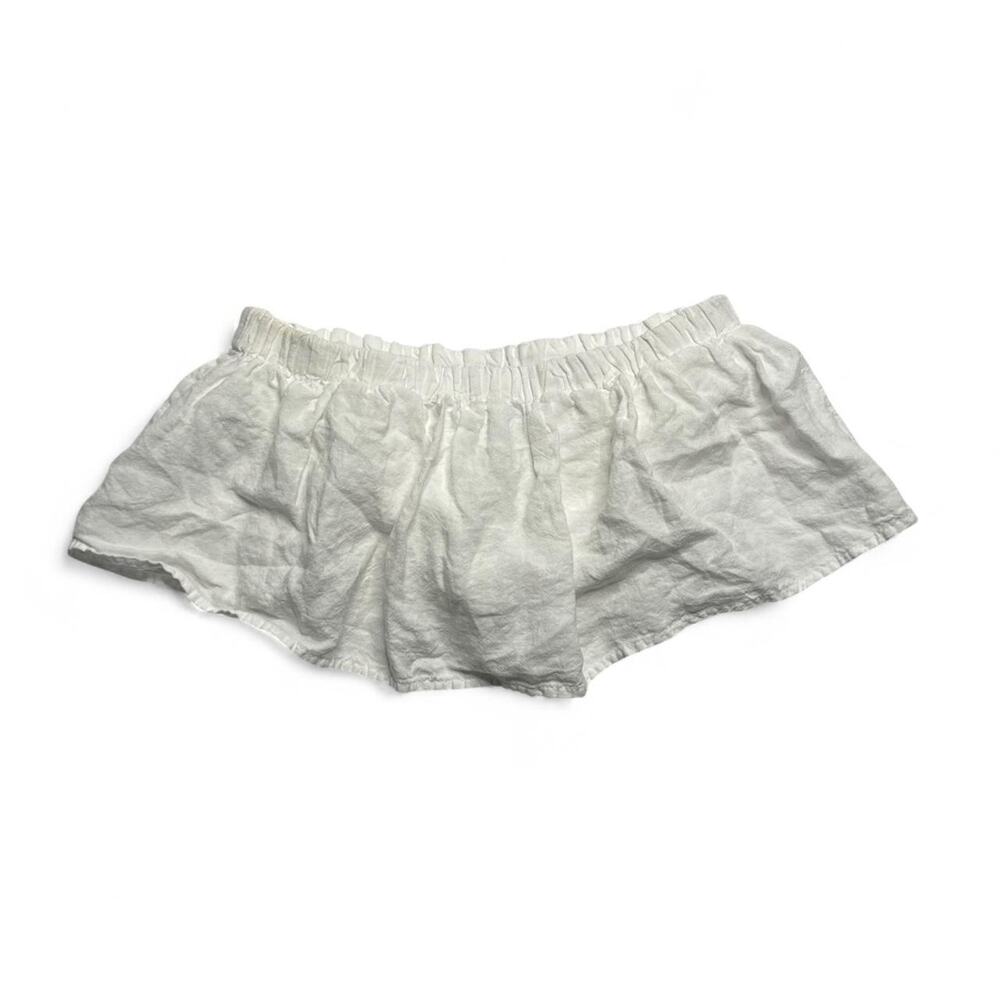 Y2K Micro Skirt white from White Fox Boutique Size: Medium going out coquette